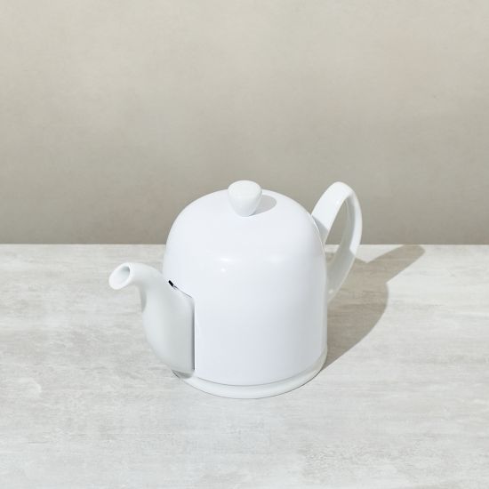 Degrenne Salam Porcelain White Tea Pot