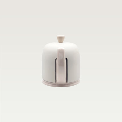 Degrenne Salam Porcelain Nude Rose Tea Pot