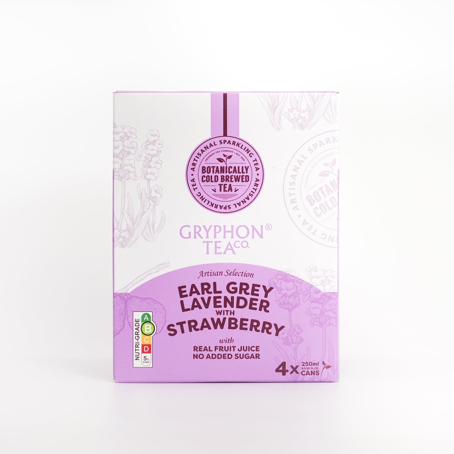 Earl Grey Lavender with Strawberry Cans (4 x 250ml)