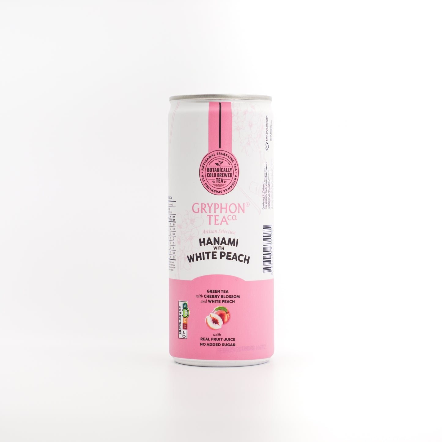 Hanami With White Peach Cans (4 x 250ml)
