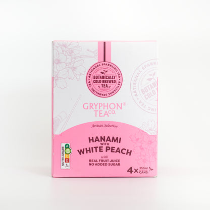 Hanami With White Peach Cans (4 x 250ml)